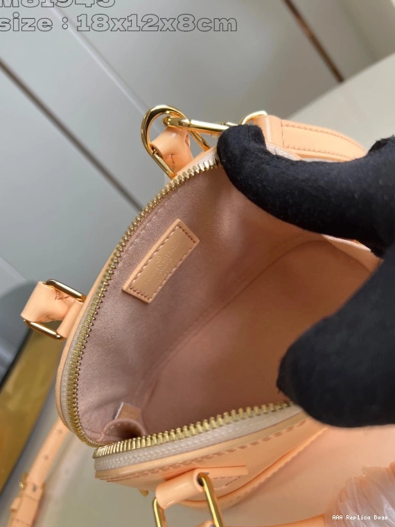 Aaa replica bags Nano Alma-18*12*8cm VUITTON LOUIS 0806